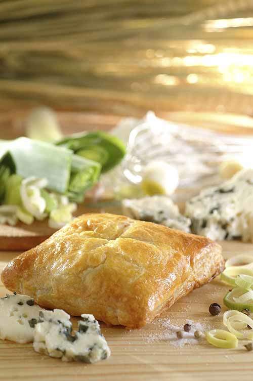 Friand poireaux roquefort La Borie Bio