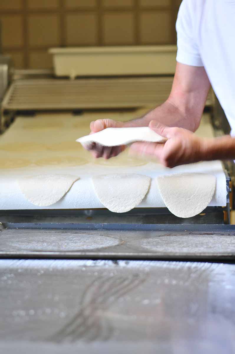 Préparation de pâte a pizza artisanale La Borie Bio
